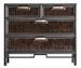 Commode 4 tiroirs bois de manguier et métal noir Ross - Photo n°1