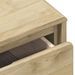 Commode 6 tiroirs en bois de pin couleur chêne 111 cm - Élégance et fonctionnalité pour votre intérieur - Photo n°4
