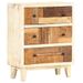 Commode 60 x 30 x 75 cm Bois de récupération massif 2 - Photo n°1