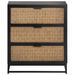 Commode 60x35x70 cm Bois de manguier massif - Photo n°1