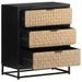 Commode 60x35x70 cm Bois de manguier massif - Photo n°4