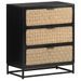 Commode 60x35x70 cm Bois de manguier massif - Photo n°8