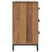 Commode 75x35x70 cm Bois de pin massif - Photo n°5