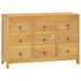 Commode 80x30x55 cm Bois massif de teck - Photo n°1