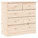 Commode ALTA 77x35x73 cm bois massif de pin - Photo n°1