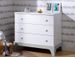 Commode bébé 3 tiroirs blanche et grise Paris - Photo n°1