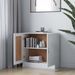 Commode Blanche 82,5x30,5x80 cm - Photo n°4