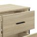 Commode chêne sonoma 91x35,5x74,5 cm bois d'ingénierie - Photo n°8