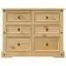 Commode Corona 120x48x91 cm bois massif de pin - Photo n°4