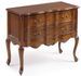 Commode en bois d'acajou 2 tiroirs CASTLE - Style colonial - Photo n°1