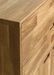 Commode en bois de chêne massif 2 portes 2 tiroirs Kundy 80 cm - Photo n°10