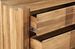 Commode en bois de chêne massif 4 tiroirs Valoria 96 cm - Photo n°11