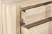 Commode en bois de chêne massif blanchi 4 tiroirs Valoria 96 cm - Photo n°2