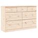 Commode en bois massif 7 tiroirs Malona 112 cm – Style intemporel et pratique - Photo n°1