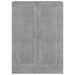 Commode Gris béton 82,5x30,5x115 cm - Photo n°1