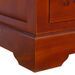 Commode Marron classique 45x35x100 cm Bois d'acajou massif - Photo n°8