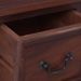 Commode Marron classique Bois d'acajou massif - Photo n°3