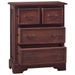 Commode Marron classique Bois d'acajou massif - Photo n°5