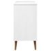 Commode MOLDE Blanc 80x40x80 cm Bois de pin massif - Photo n°6