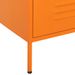Commode Orange 80x35x101,5 cm Acier - Photo n°9