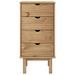 Commode OTTA 45x39x90 cm bois de pin massif - Photo n°3