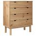 Commode OTTA 76,5x39,5x90 cm Bois de pin massif - Photo n°2