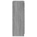 Commode Sonoma gris 60x36x103 cm Bois d'ingénierie - Photo n°8