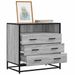 Commode sonoma gris 70x41x70 cm bois d'ingénierie - Photo n°1
