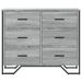 Commode sonoma gris 91x35,5x74,5 cm bois d'ingénierie - Photo n°4