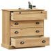 Commode VIGO 80x40x76 cm bois massif de pin - Photo n°3