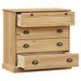 Commode VIGO 80x40x76 cm bois massif de pin - Photo n°5