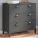 Commode VIKEN gris anthracite bois de pin solide - Photo n°2