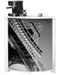 Comptoir de bar blanc et imprimé tour Eiffel Snack 96 cm - Photo n°3