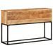 Console 120x30x75 cm Bois d'acacia massif - Photo n°9