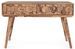 Console 2 tiroirs en bois massif de sheesham KANT 113 cm - Photo n°1
