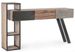Console 3 tiroirs industrielle bois de manguier recyclé et acier noir Kramer 160 cm - Photo n°1