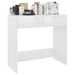 Console Blanc brillant 80x40x75 cm - Photo n°1
