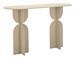 Console design sculptural moderne finition neutre Dune - Photo n°1