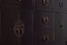 Console en bois d'orme noir 2 portes 5 tiroirs Juan 137 cm - Photo n°4