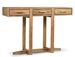 Console en bois de teck naturel 3 tiroirs Touka 130 cm - Photo n°3