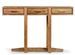 Console en bois de teck naturel 3 tiroirs TOUKA 130 cm - Photo n°1