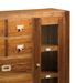 Console en bois massif de Mindy 7 tiroirs 2 portes Orka 115 cm - Photo n°2