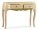 Console en bois massif naturel 2 tiroirs Kindo 105 cm - Photo n°2