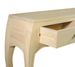 Console en bois massif naturel 2 tiroirs Kindo 105 cm - Photo n°4