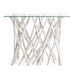 Console en branches teck et verre Sary L 100 cm - Photo n°4