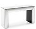 Console en miroir et bois noir TIMON – 140 cm - Photo n°1