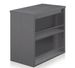 Console extensible avec rangement bois gris Kazia 40/190 cm - Photo n°1