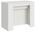 Console extensible blanche 90x48/296 cm Voary - Photo n°1