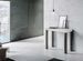 Console extensible bois et acier anthracite Elvira - Photo n°3