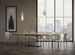 Console extensible design bois clair et pieds acier gris 14 personnes 40 à 300 cm Noro - Photo n°2